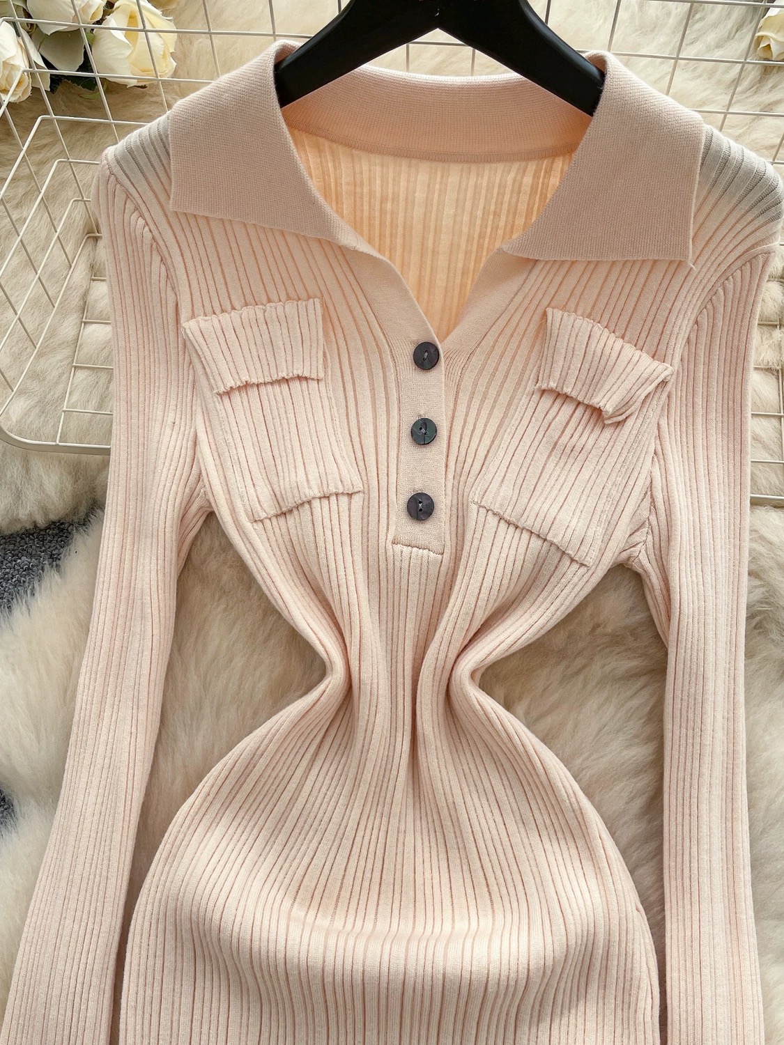 Obsessed with me knitted dress KBC328 images